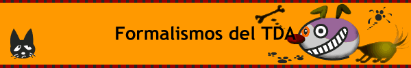 Formalismos del TDA